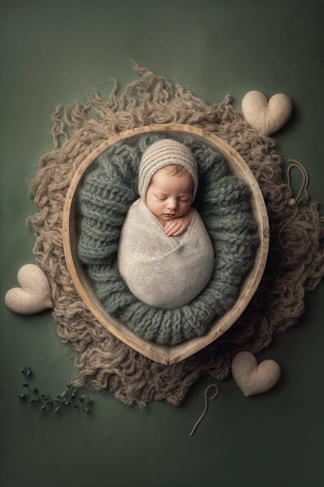 Baby Green Set Digital Backdrops, Newborn Overlays, Newborn Props, Newborn Backdrops, Photoshop Overlays
