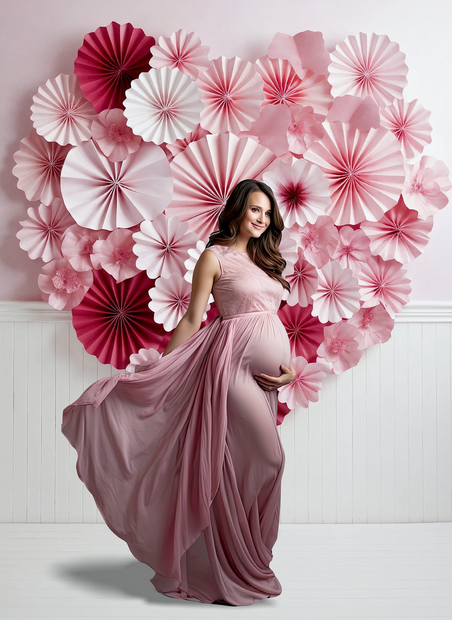 Fondos digitales con corazón rojo, fondos de maternidad, fondos de estudio, fondos digitales