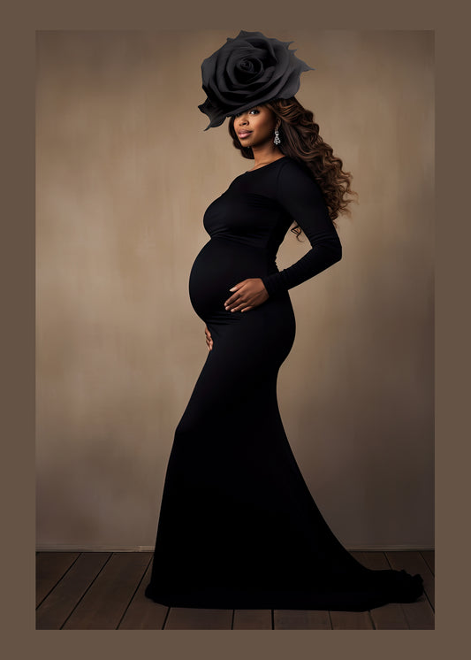 Black Rose Headpiece Overlays, Maternity Backdrop Overlays, Studio Backdrop Overlays, Fine Art Textures, Photoshop Overlays