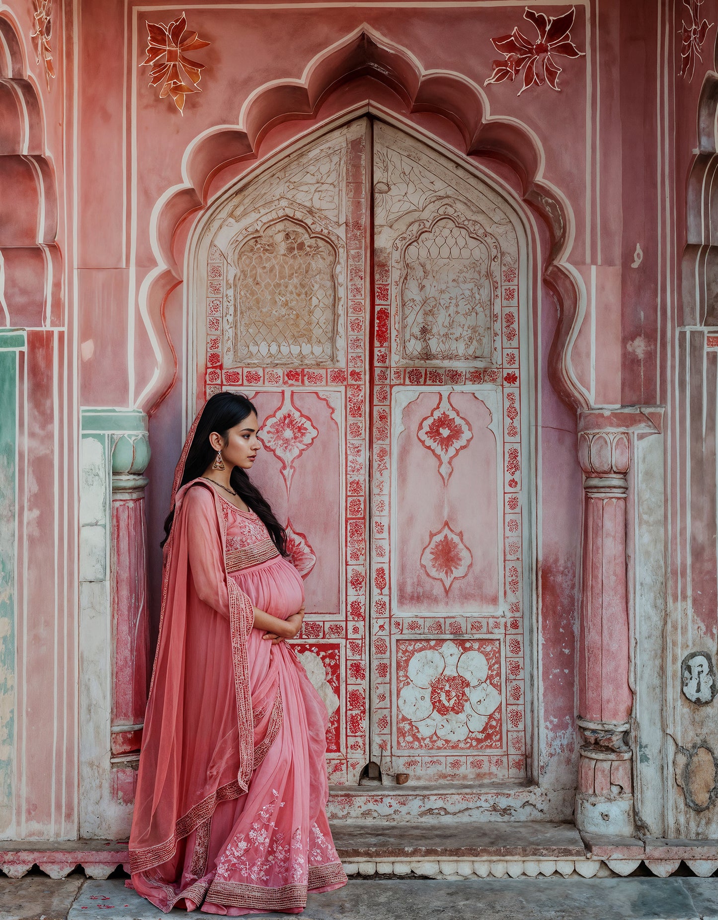 Conjunto de cenário digital Jaipur Doors