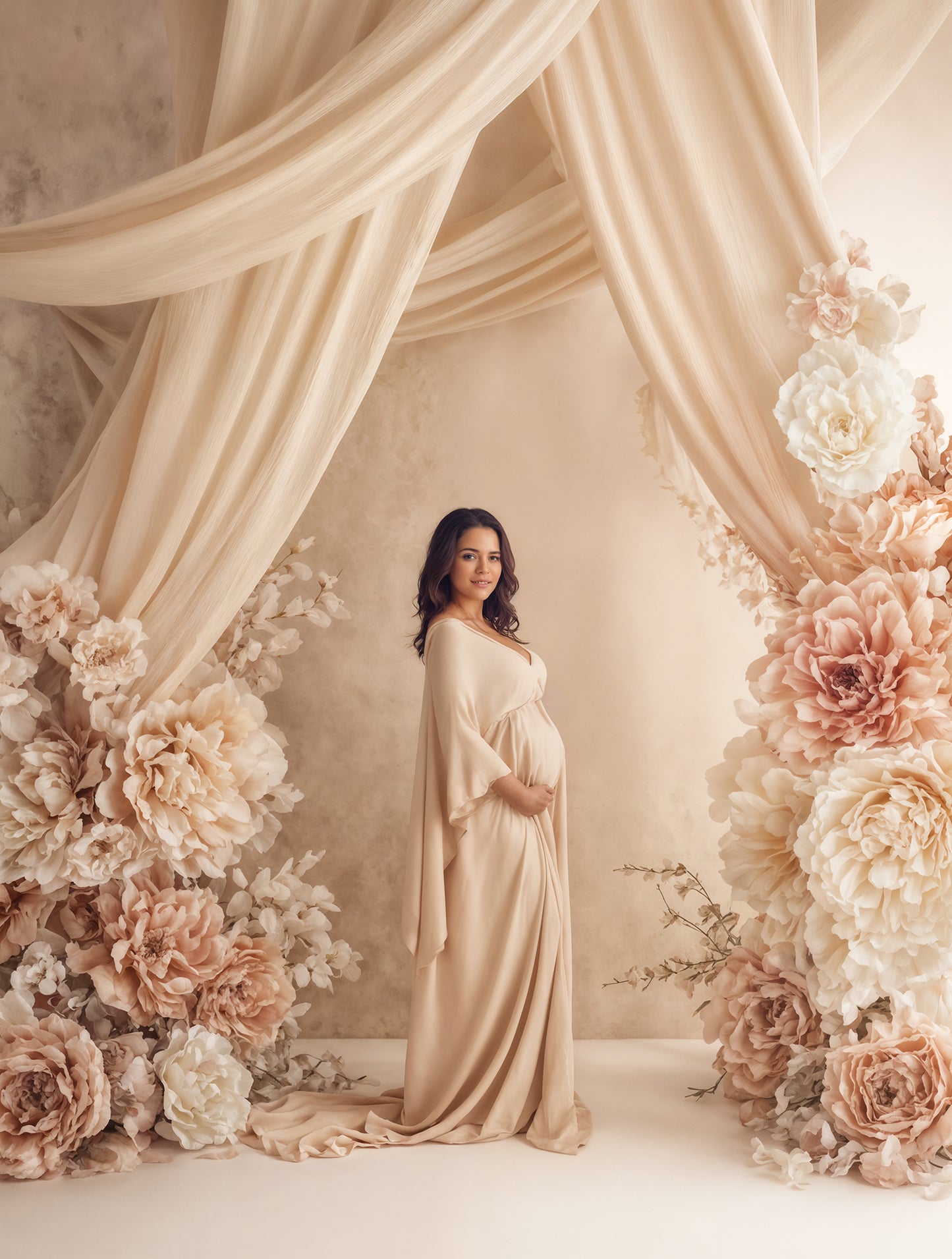 Conjunto de cenário digital Floral Bella
