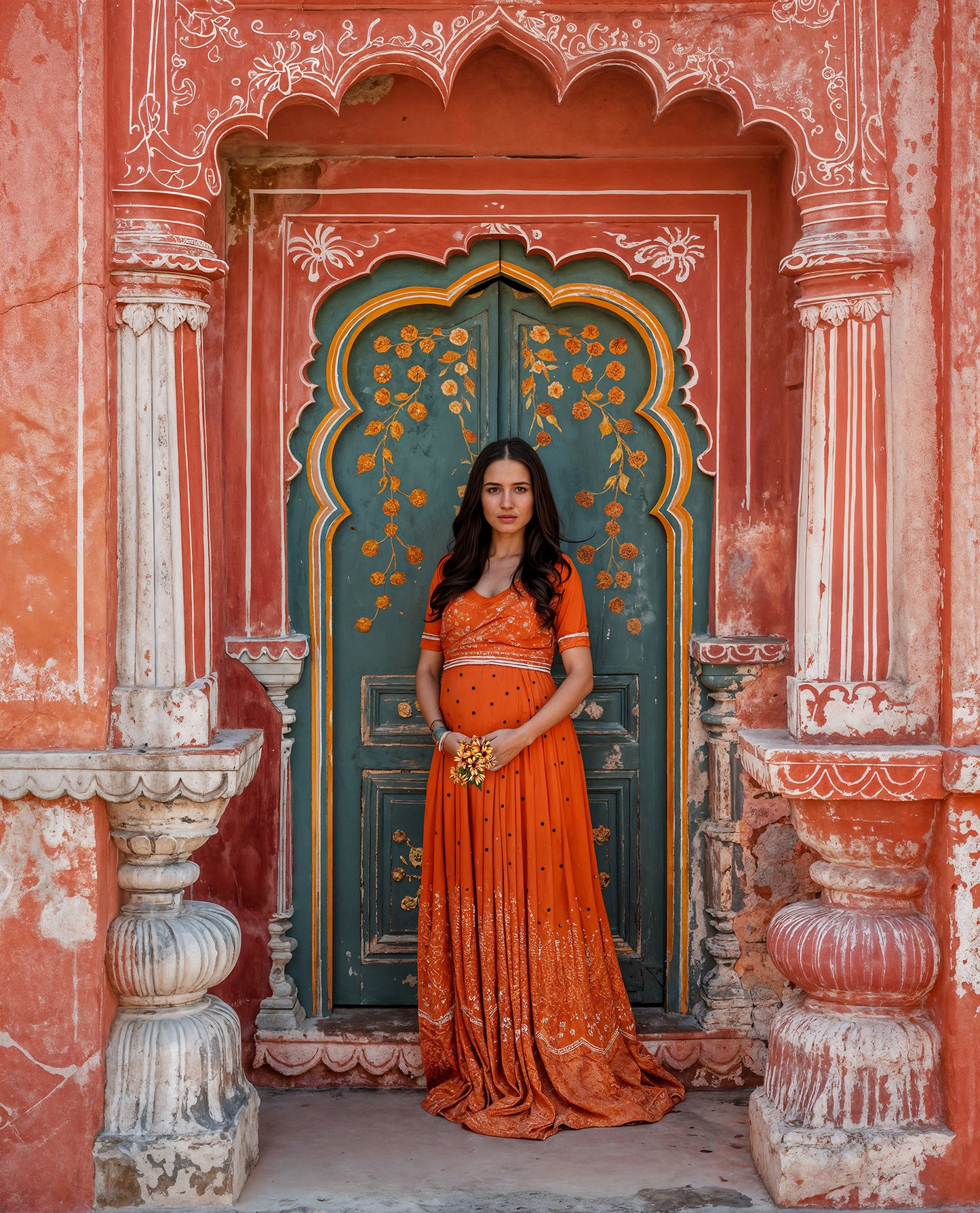 Conjunto de cenário digital Jaipur Doors
