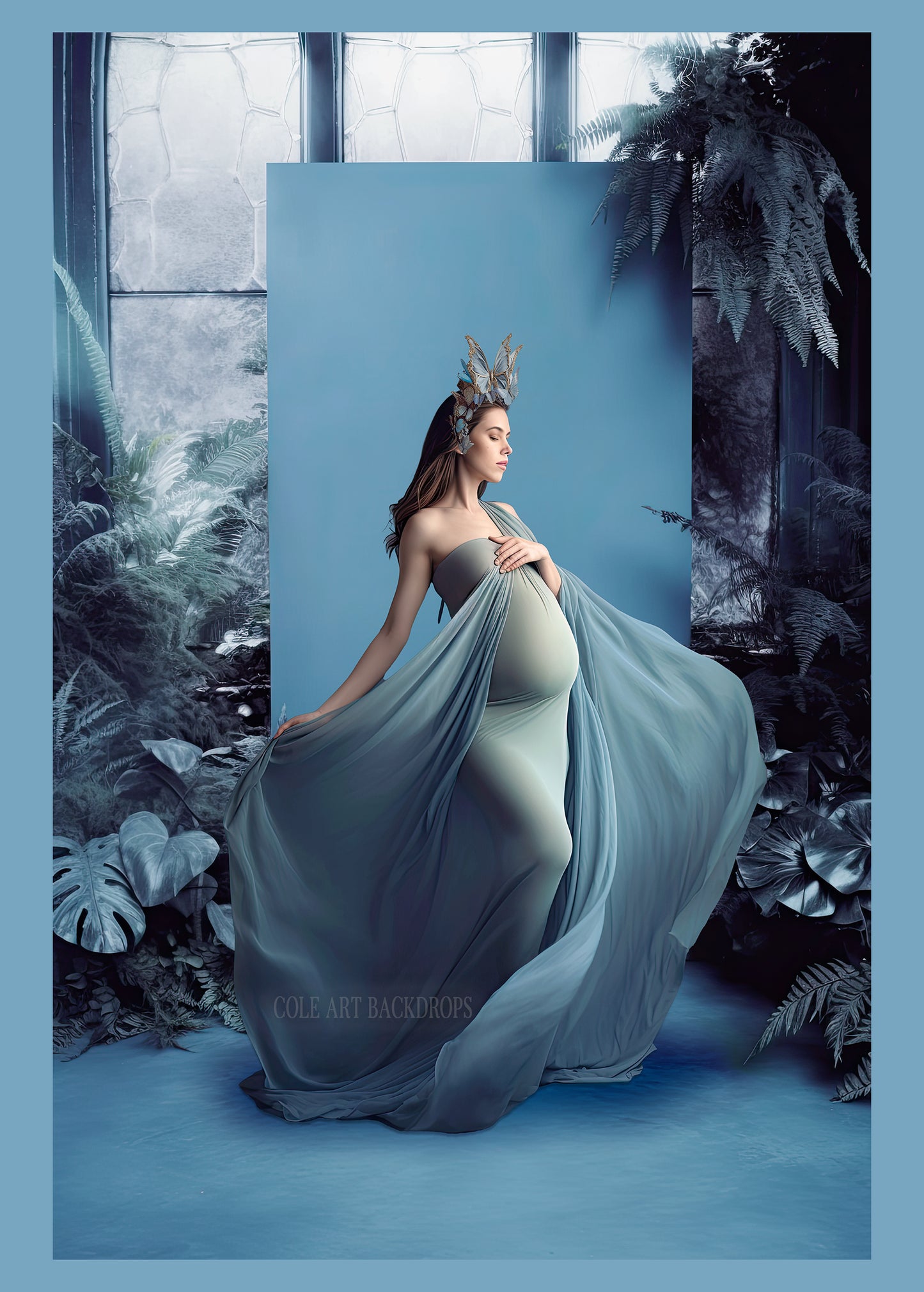 Fondos digitales con palmeras de colores vibrantes, fondos de maternidad, texturas para fondos de estudio, texturas de bellas artes y texturas para Photoshop.