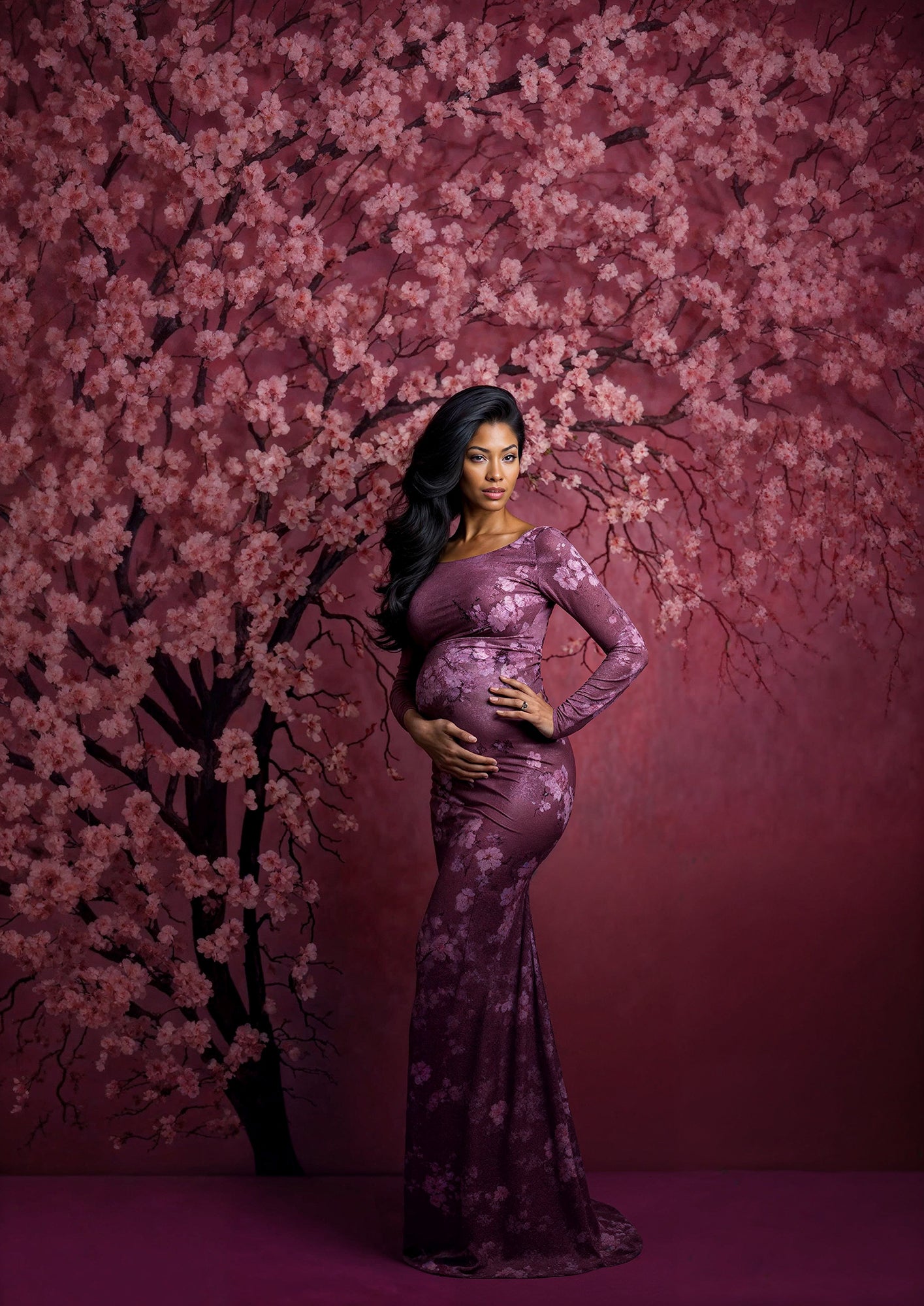 Fondos digitales con melodías florales, superposiciones para fondos de maternidad, superposiciones para fondos de estudio, texturas artísticas, fondos digitales