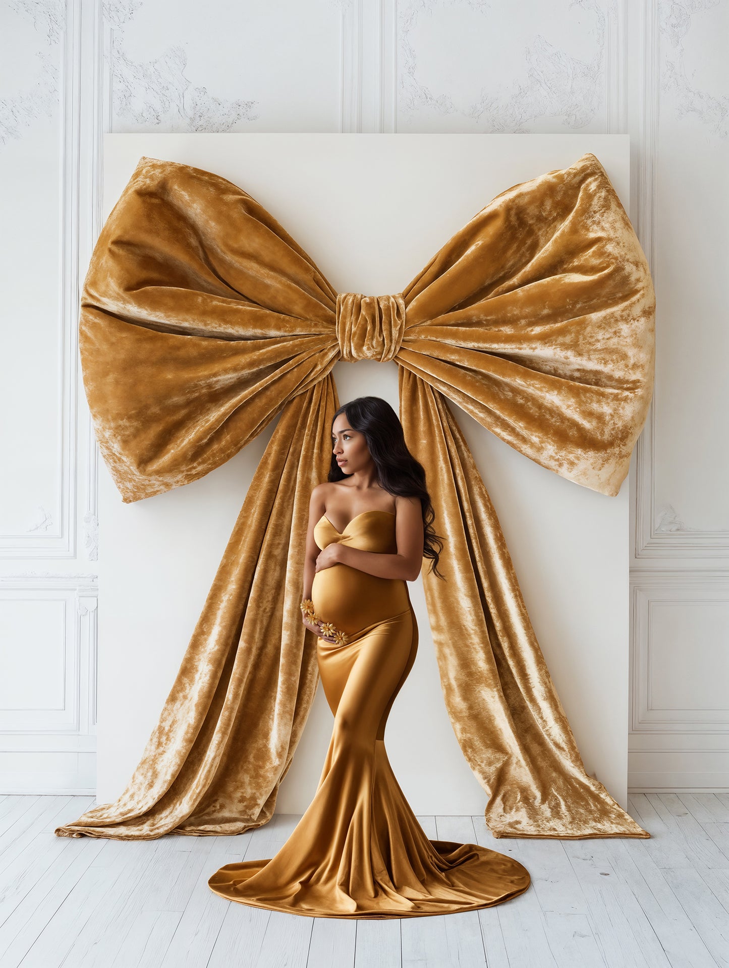 Conjunto de cenário digital Big Bow Love