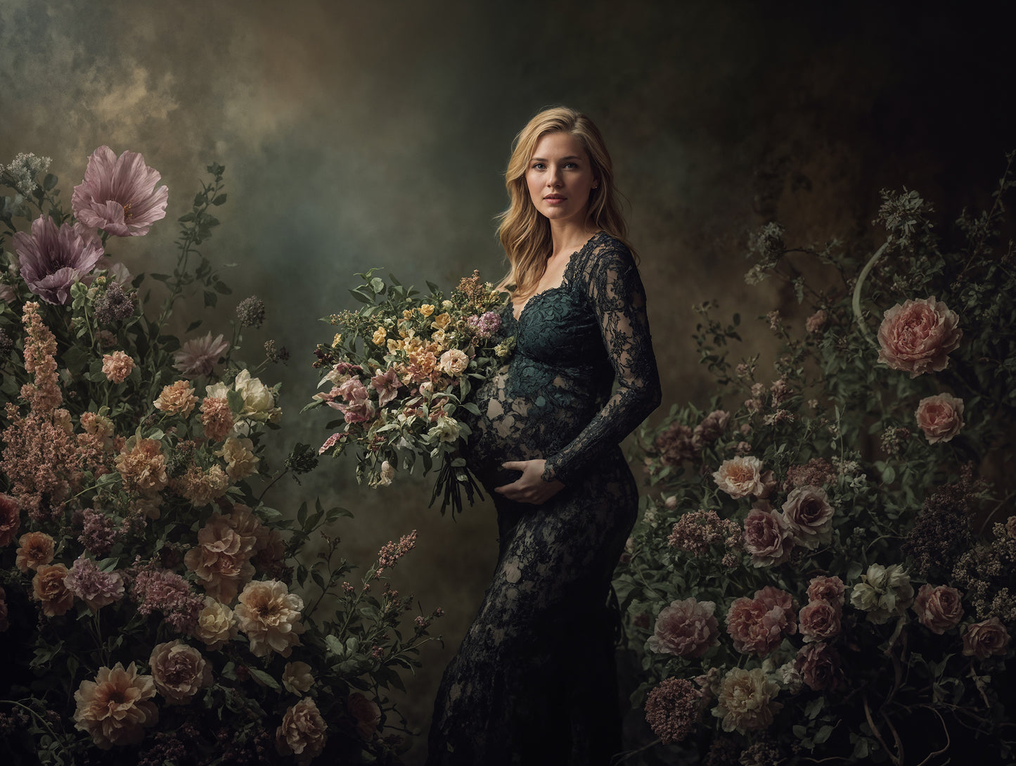 Sweet Dawn Digital Backdrop Set