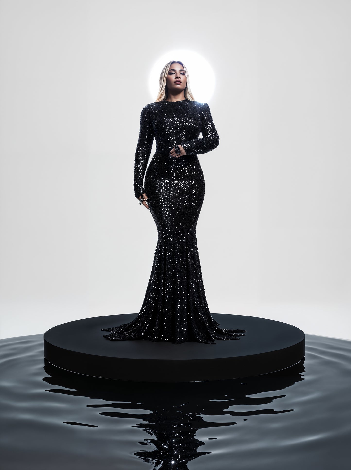 Black Waters Digital Backdrop Set