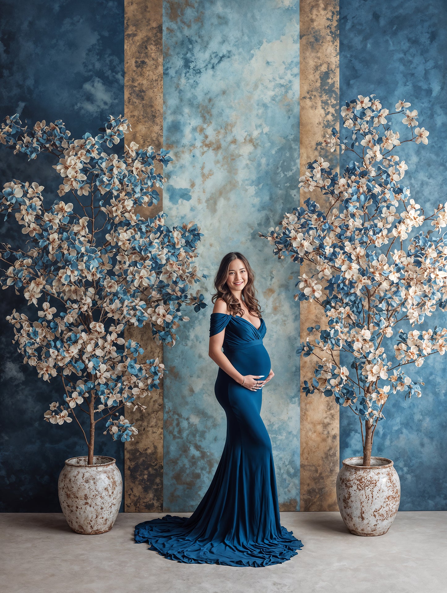Magnolia Canvas Digital Backdrop Set