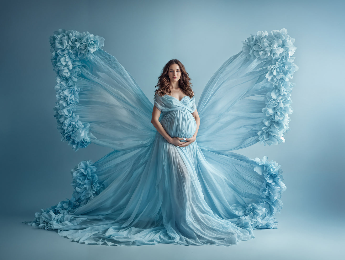 Conjunto de cenário digital Butterfly Beau