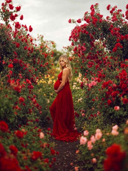 Rose Gardens Digital Backdrop Set