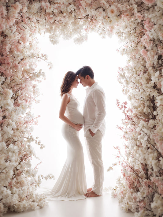 Conjunto de dos marcos retroiluminados de fondo digital