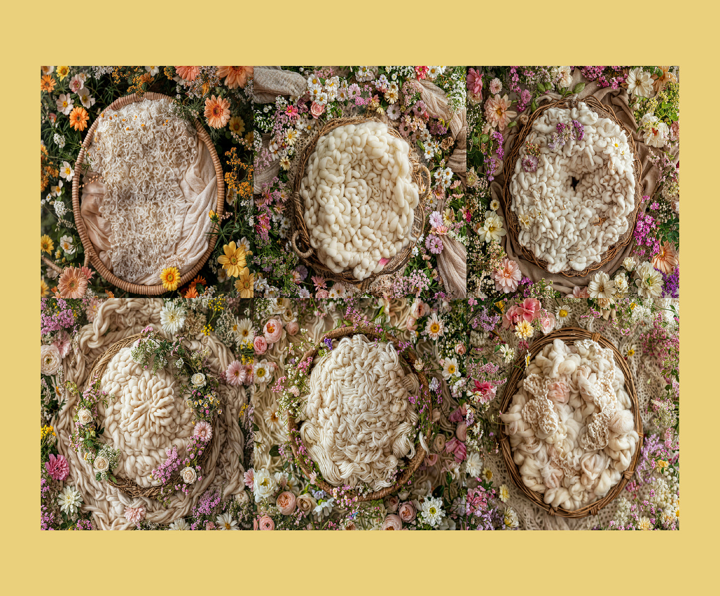 Spring Baby Love Set Digital Backdrops, Newborn Digital Backdrops, Newborn Prop, Newborn Backdrops