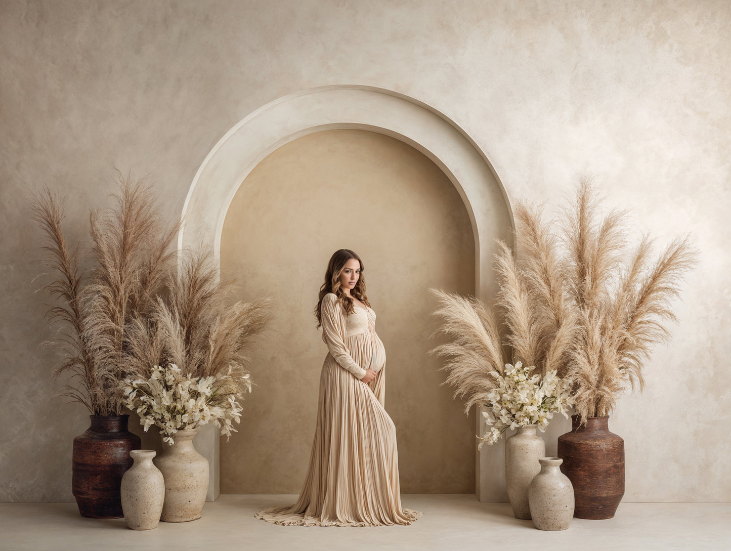 Conjunto de cenário digital Boho Belle