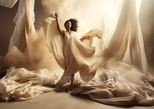 Conjunto de telas fluidas beige "Llévame lejos". Fondos digitales, fondos de maternidad, texturas para fondos de estudio, texturas de bellas artes, texturas de Photoshop.