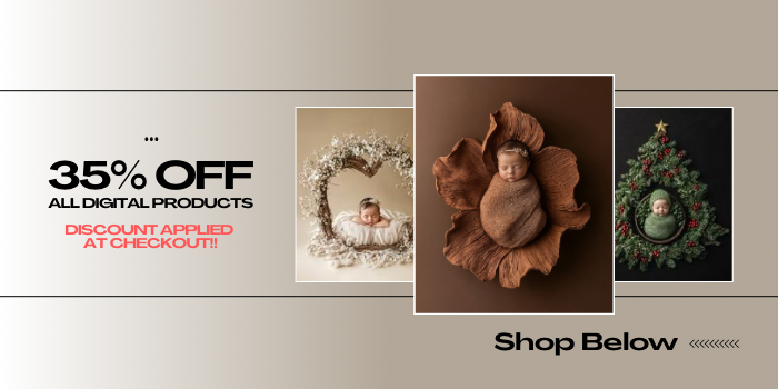 Newborn and Kid Digital Backdrops