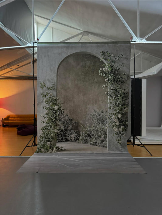 Earthly Arches 6, Printed Backdrop, Fabric Backdrops, Printed Sweep Backdrop, Photography Backdrops