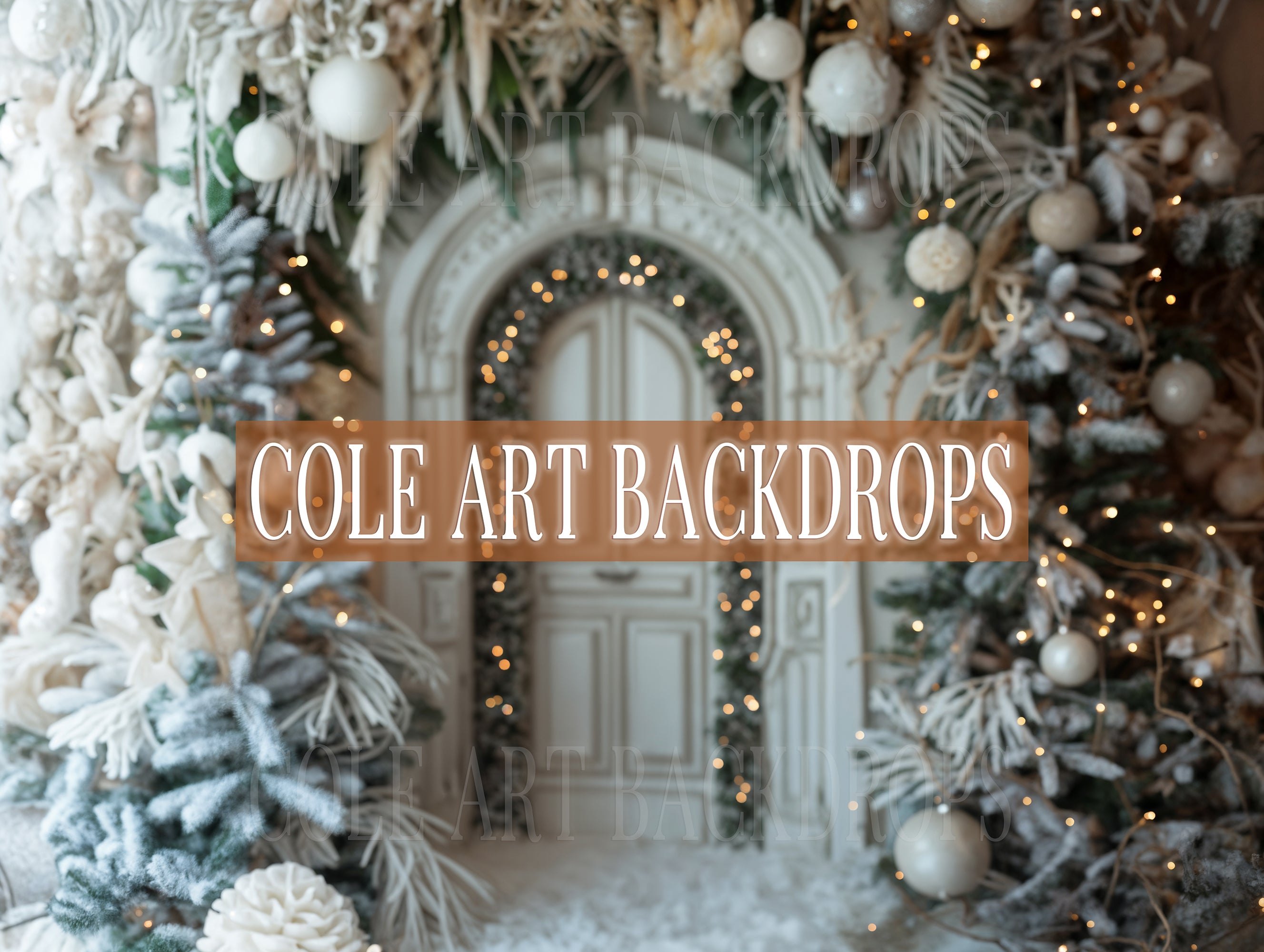 A Holiday Blur 13 Christmas Backdrop, Christmas Background – Cole Art ...