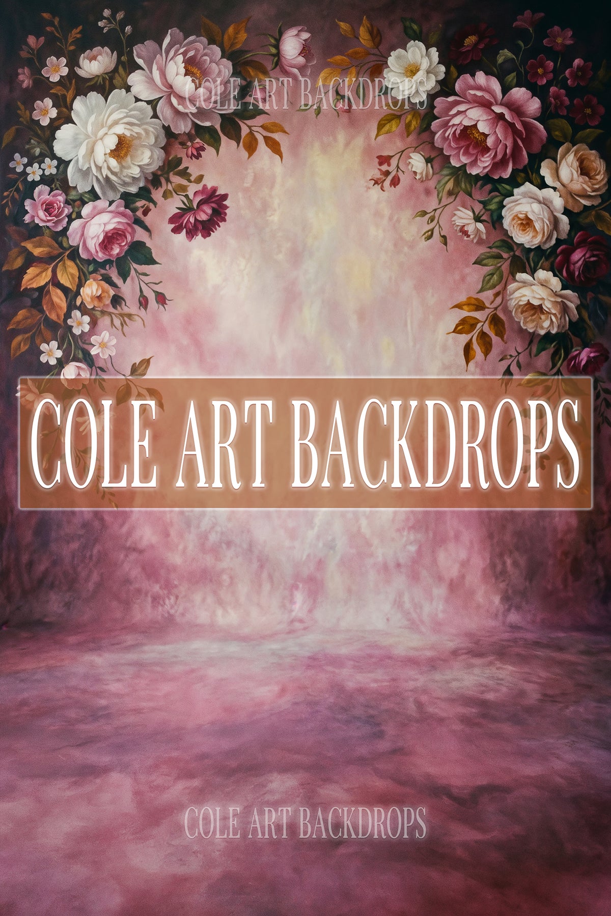 Fine Art Floral 5, Printed Backdrop, Fabric Backdrop
