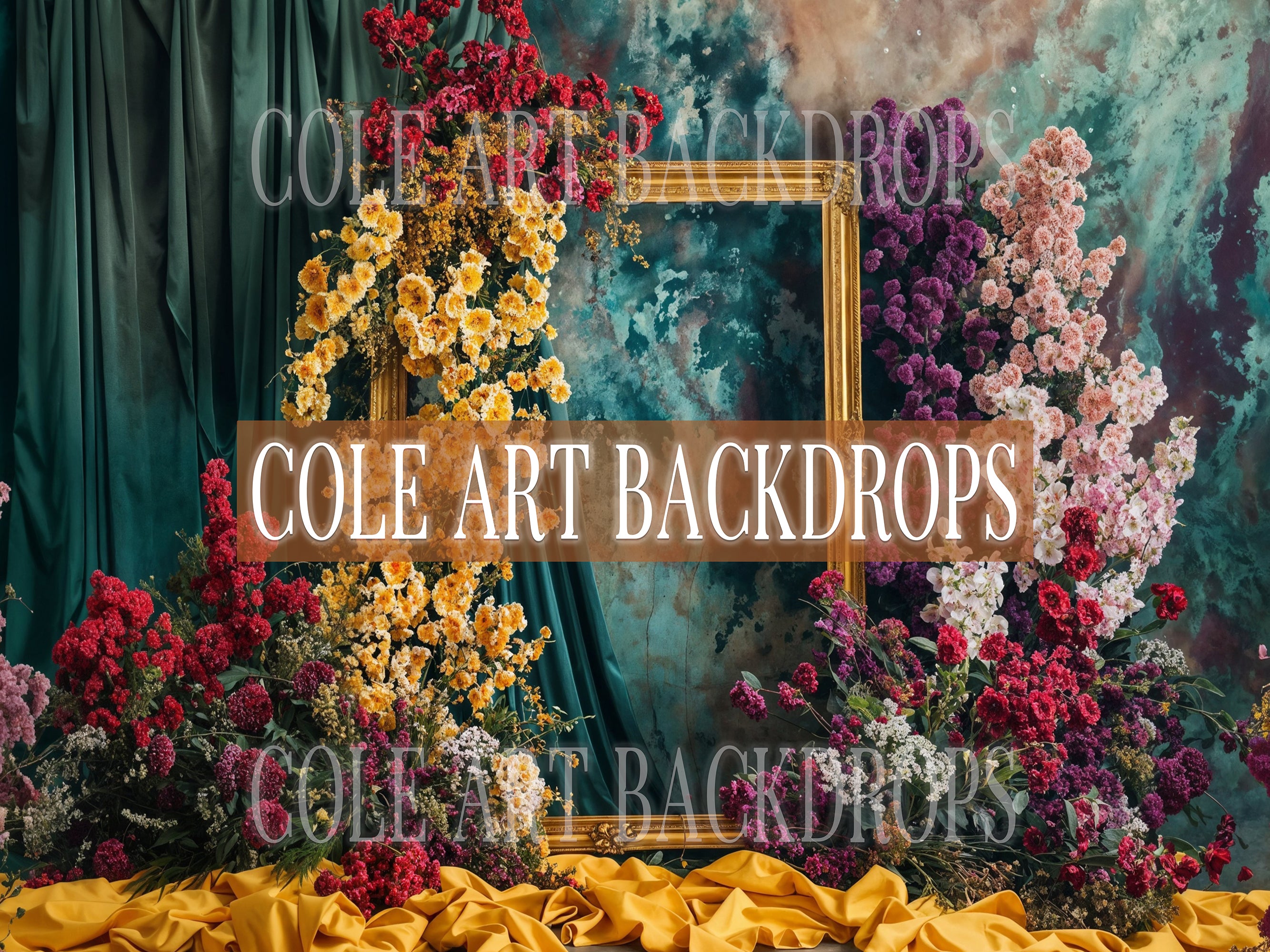 Lush Frames ONE 23, Printed Backdrop, Fabric Backdrops, Photography Ba ...