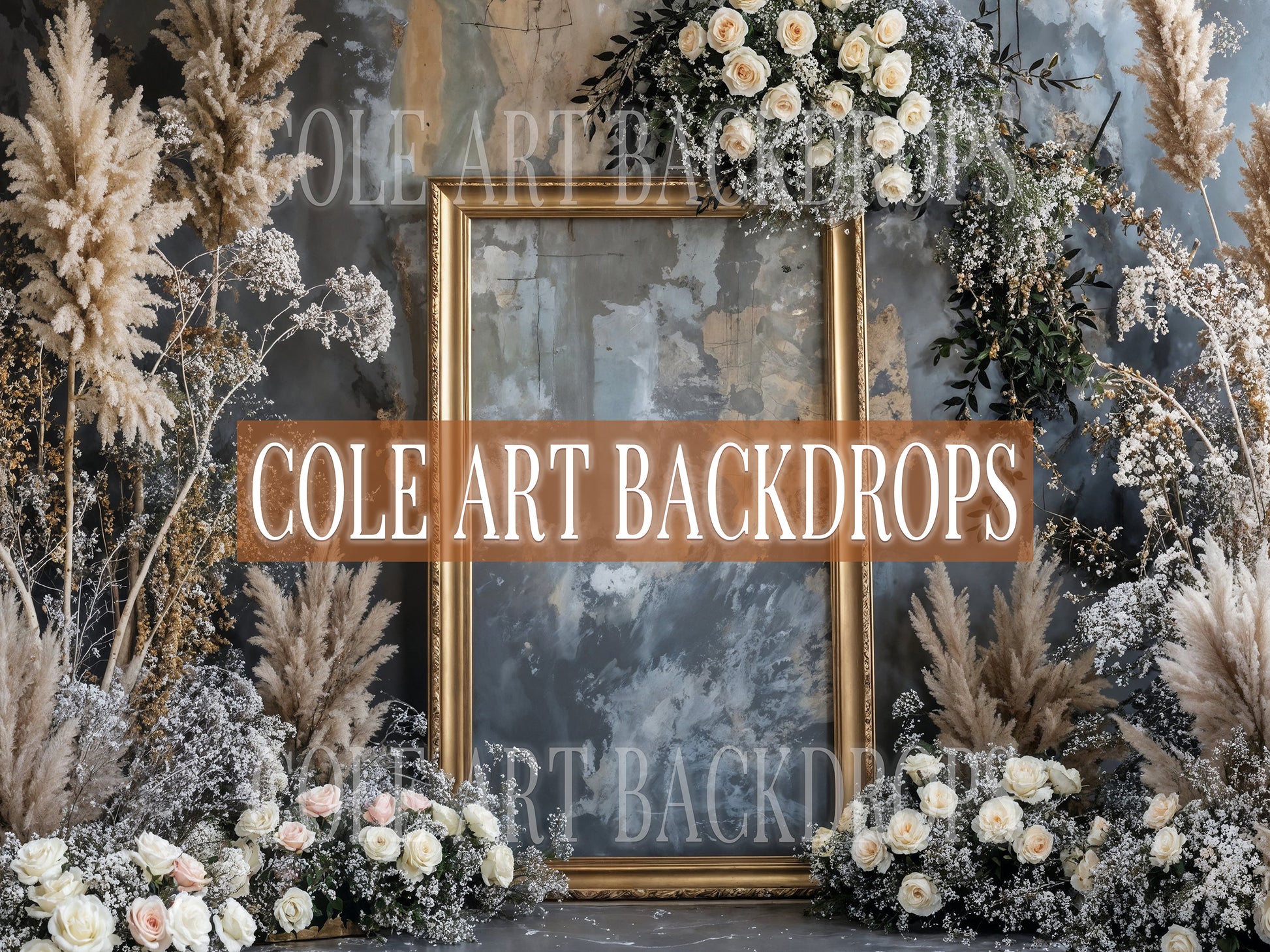 Lush Frames TWO 3, Printed Backdrop, Fabric Backdrops, Photography Bac ...