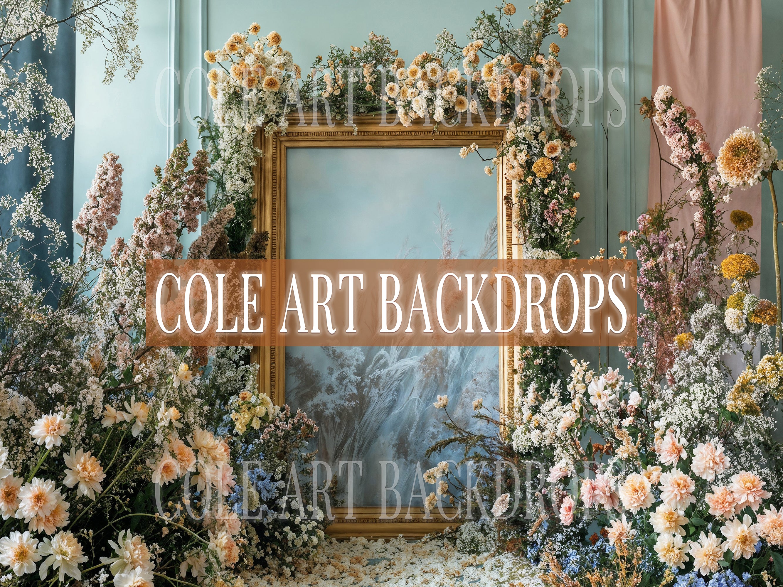 Lush Frames TWO 8, Printed Backdrop, Fabric Backdrops, Photography Bac ...