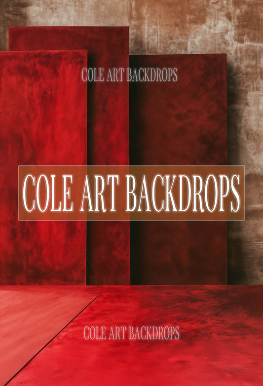 Arcos terrenales 6, fondo impreso, fondos de tela, fondo de barrido impreso, fondos para fotografía