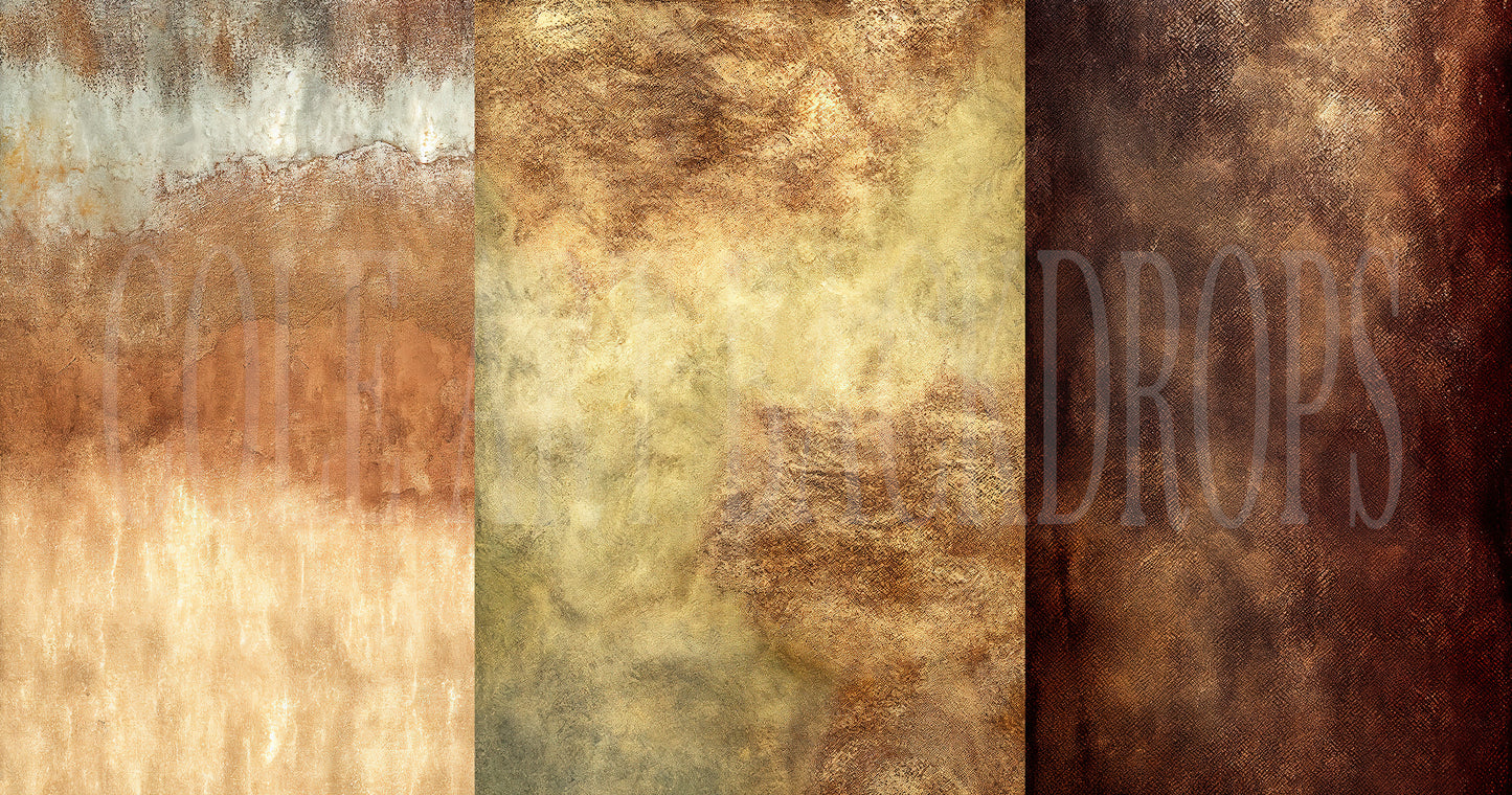 Skinny Canvas Earthy Metallic Tones Digital Backdrops, Maternity Backgrounds, Studio Backdrop Textures, Fine Art Textures, Photoshop Textures