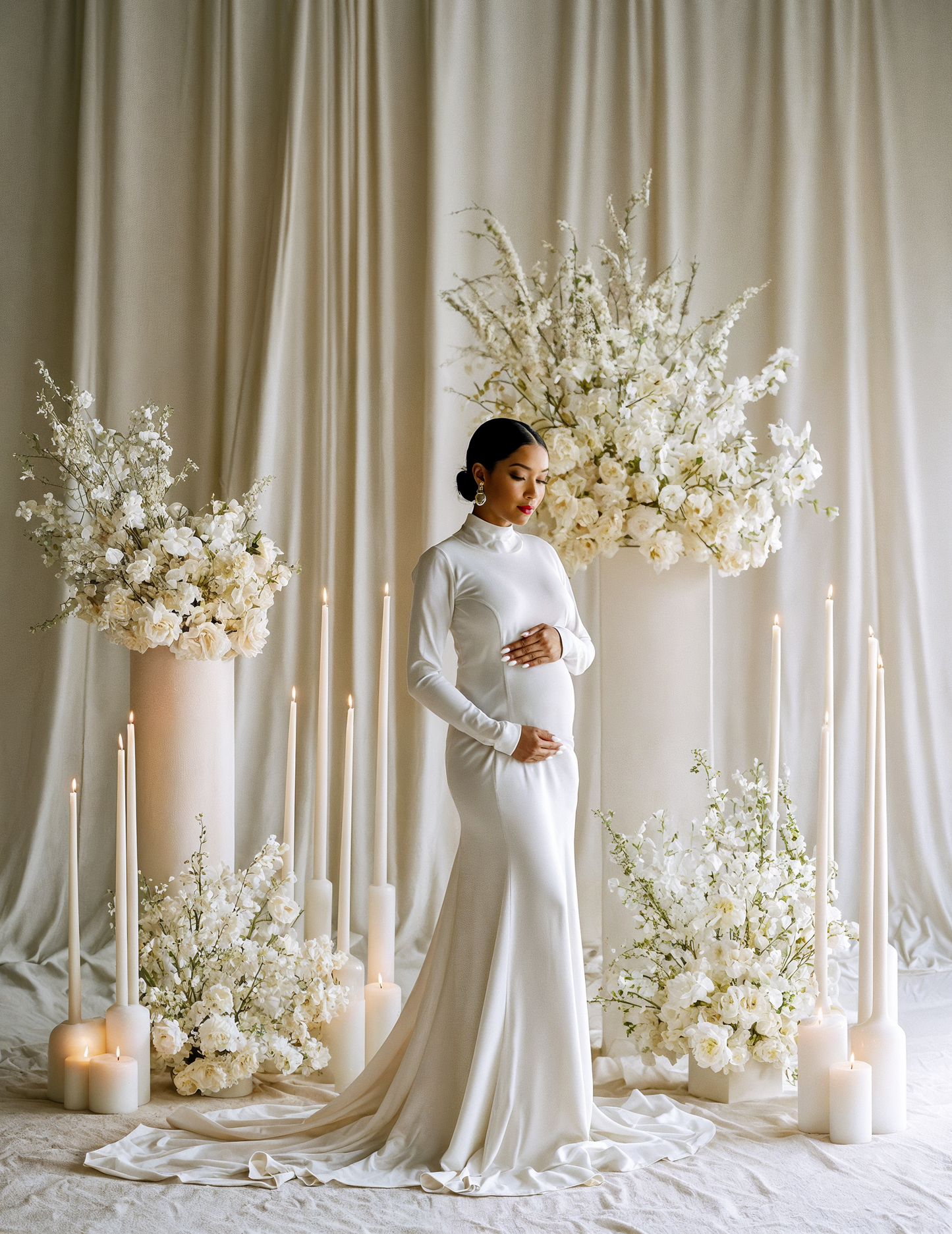 Jade Rose Digital Backdrop Set