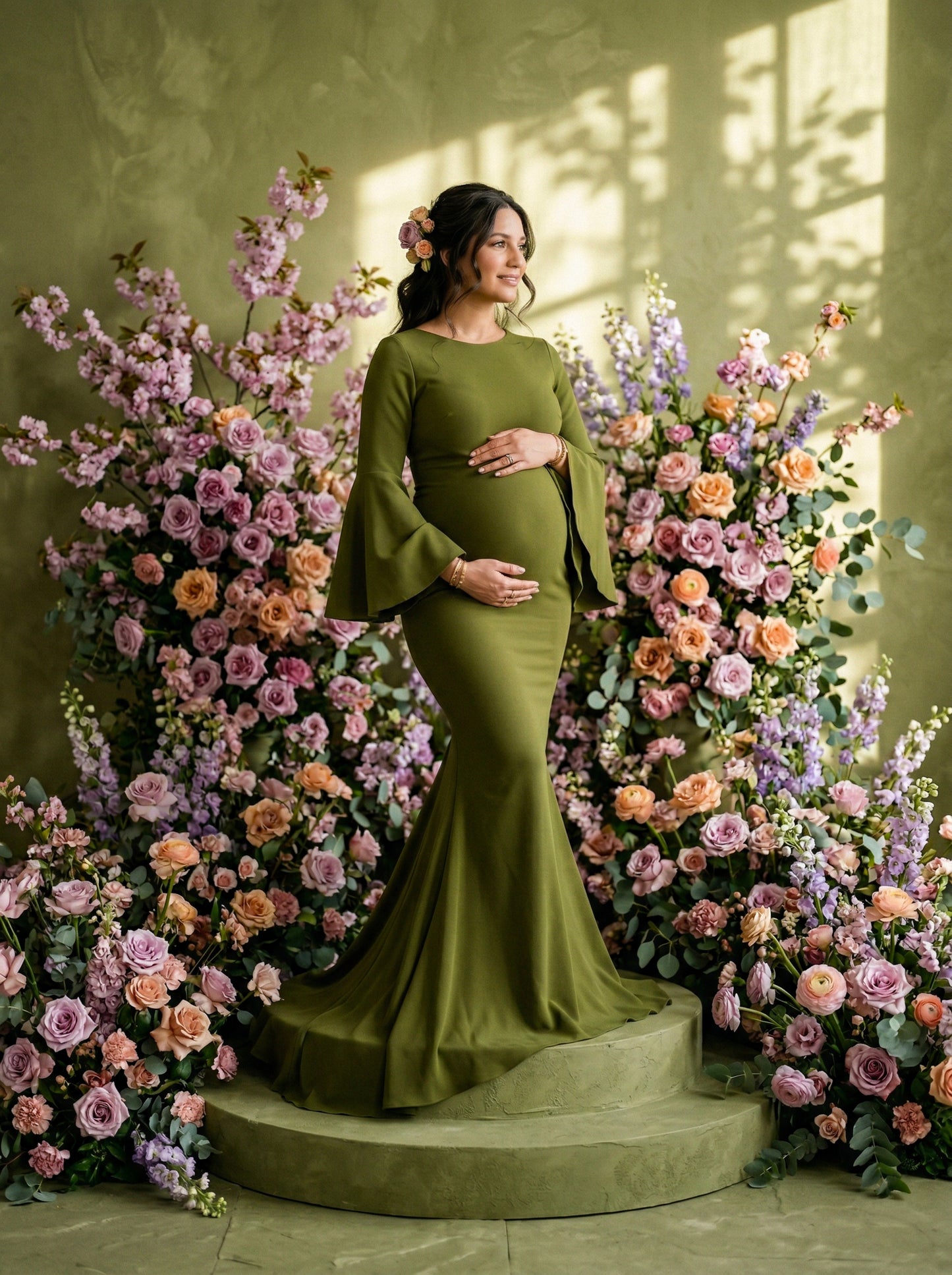 Miss Spring Digital Backdrop Set