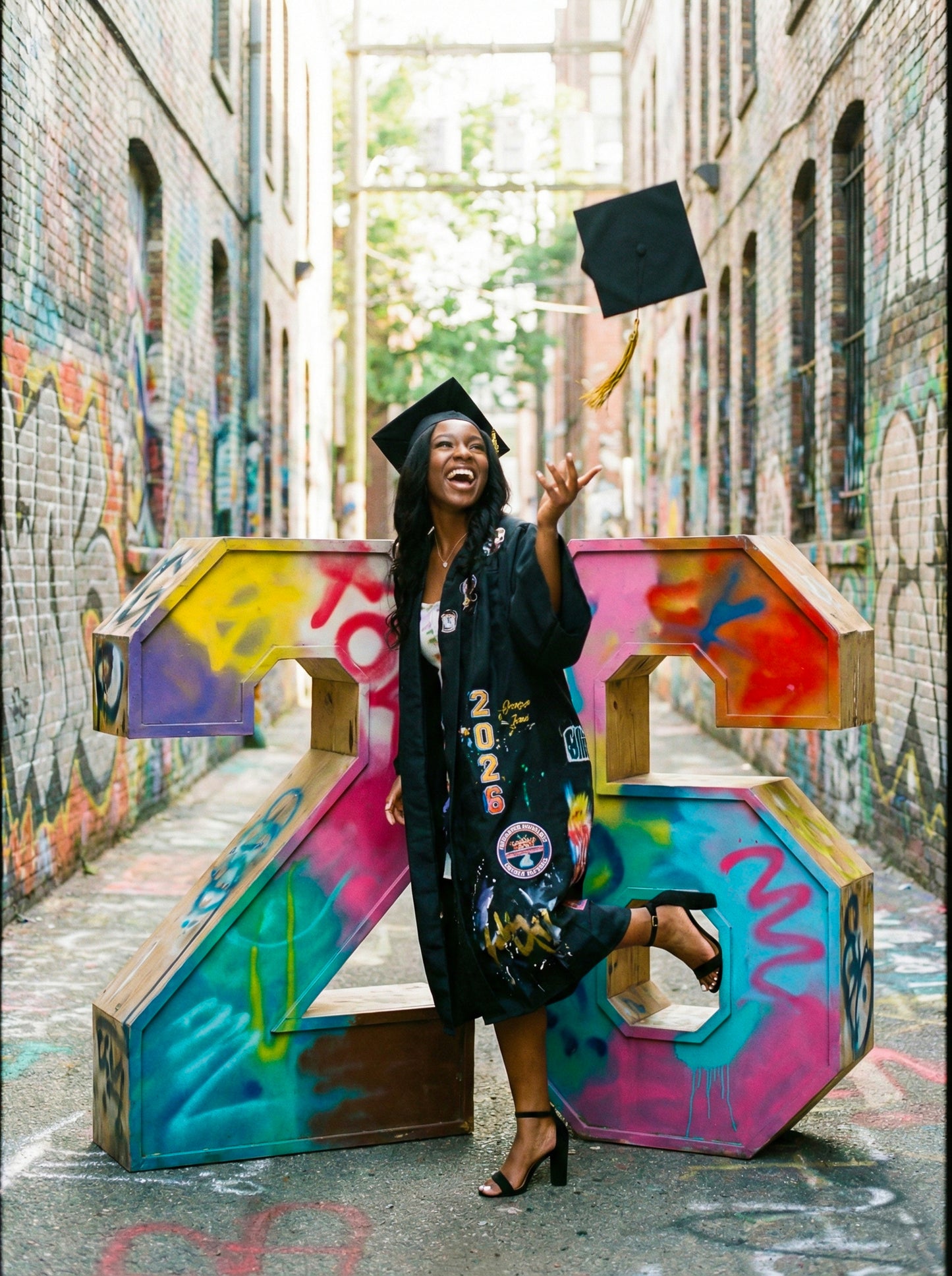 The Graduates 1 Digital Backdrop Set