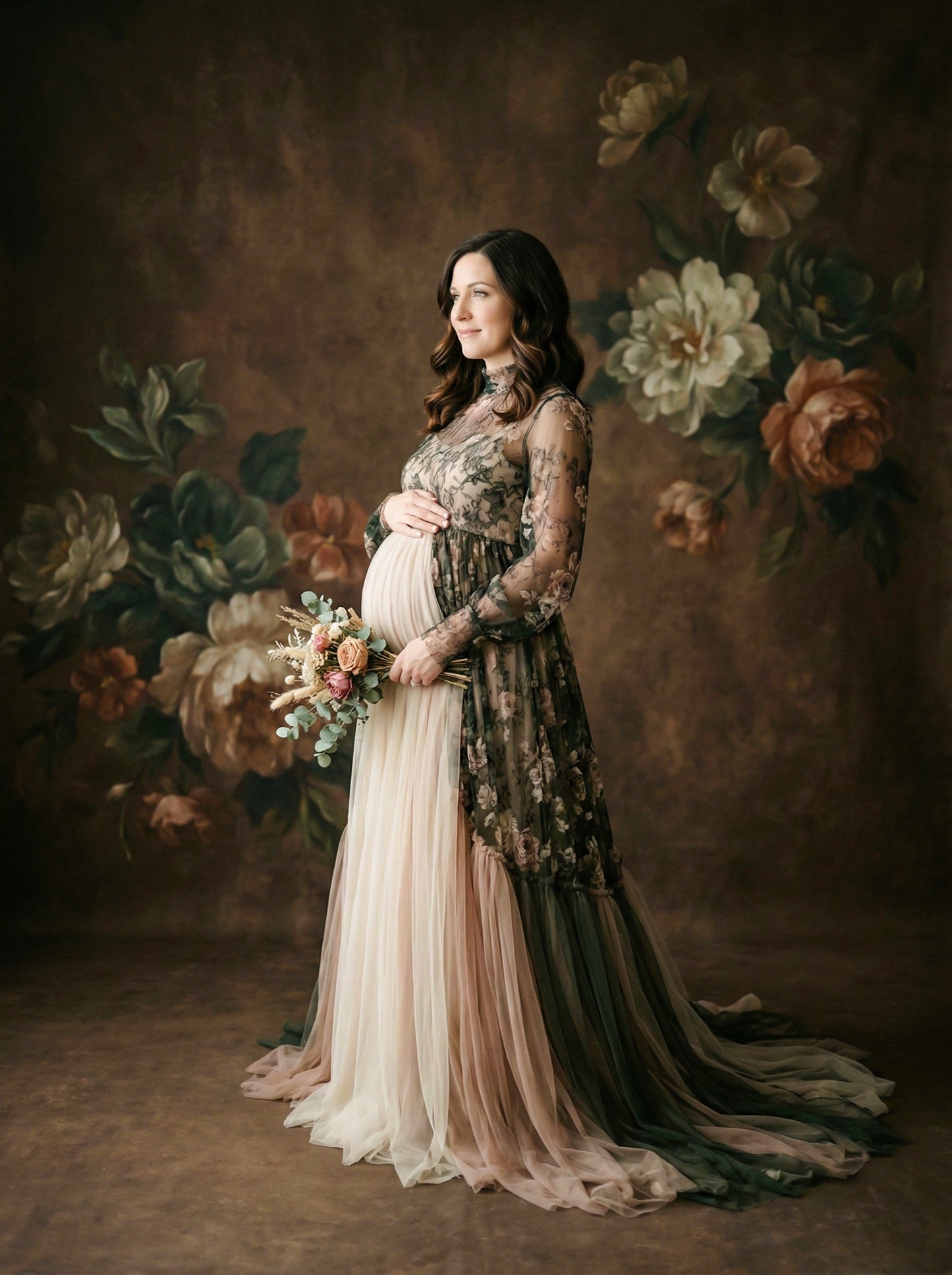 Soft Botanicals Digital Backdrop Set
