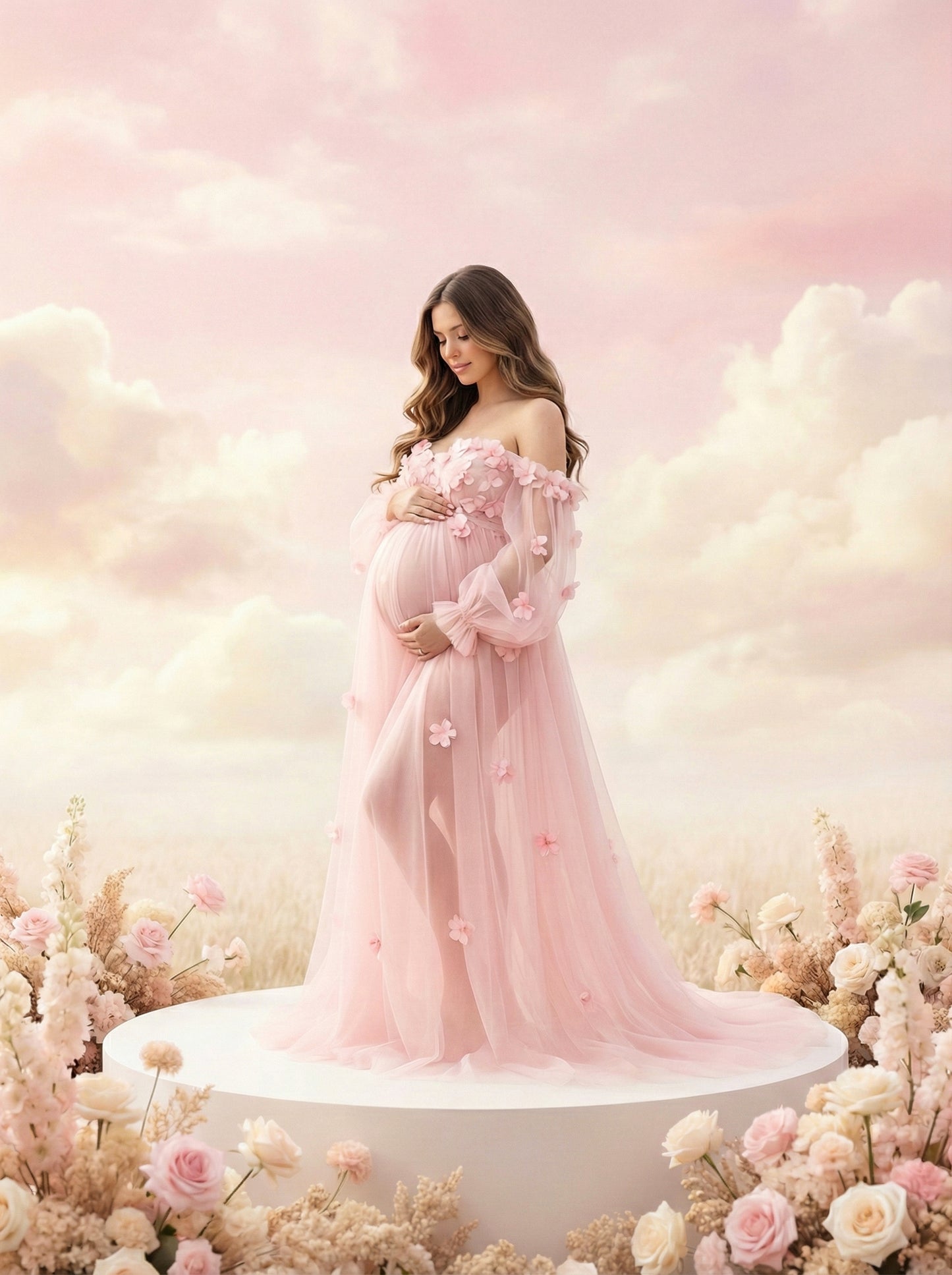 Pastel Bella Digital Backdrop Set