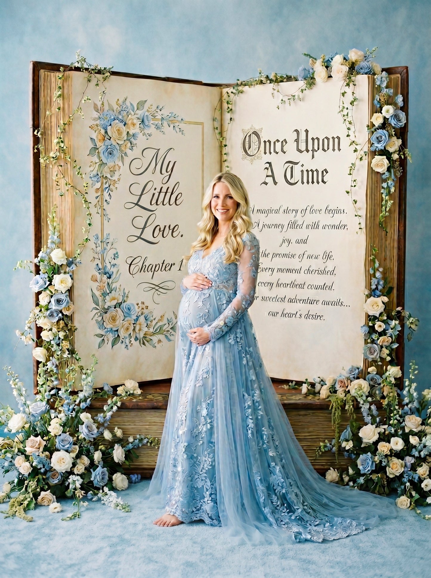 Book Love Digital Backdrop Set