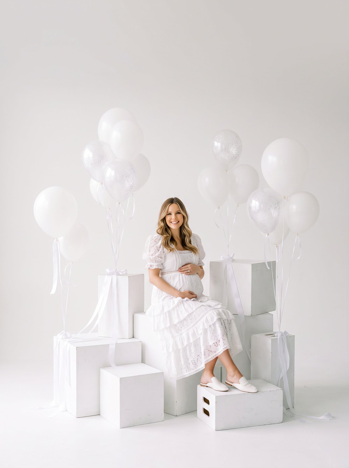 White Cube Digital Backdrop Set