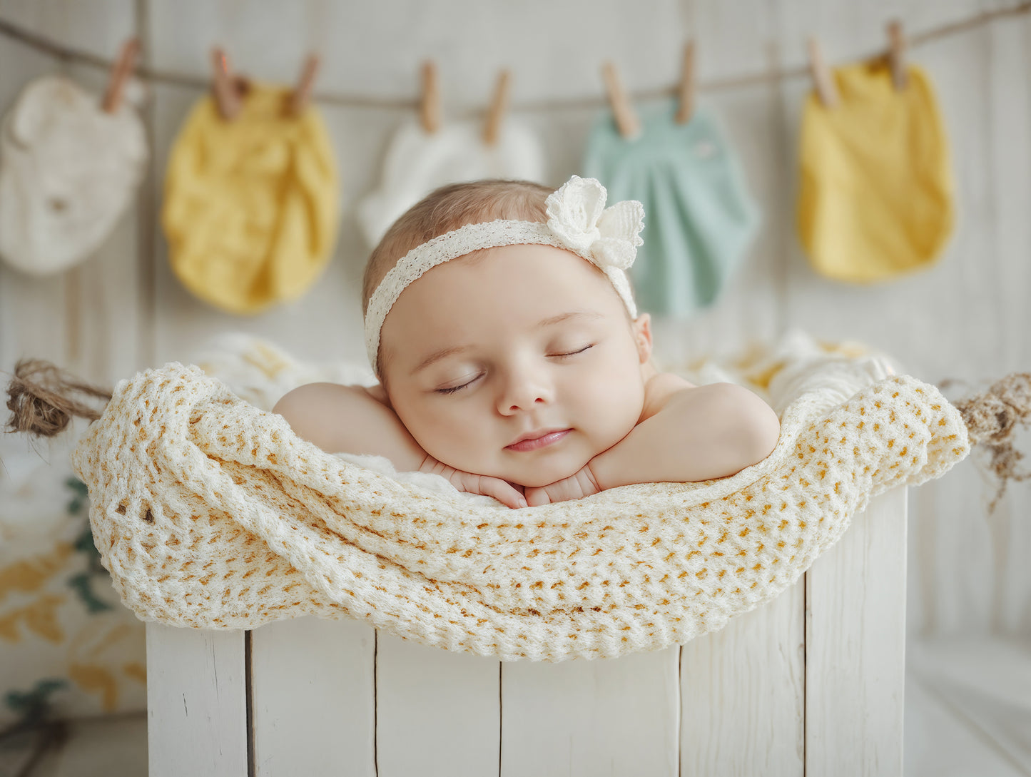 Laundry Day Baby Digital Backdrops, Newborn Props, Newborn Backdrops Set