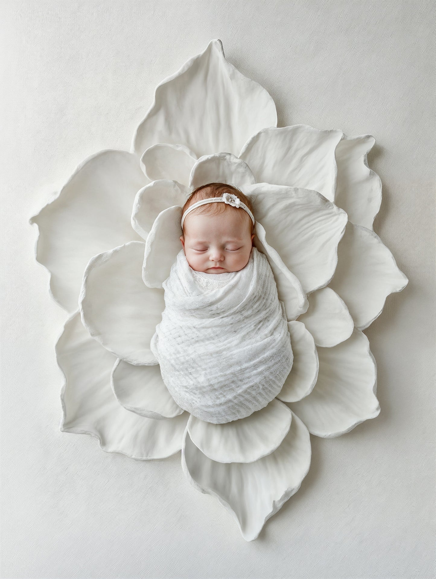 Clay Floral Neutrals Newborn Digital Backdrops, Newborn Background Set