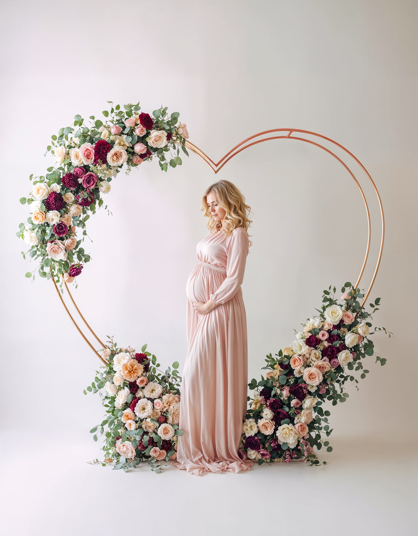 Love Heart Digital Backdrop Set