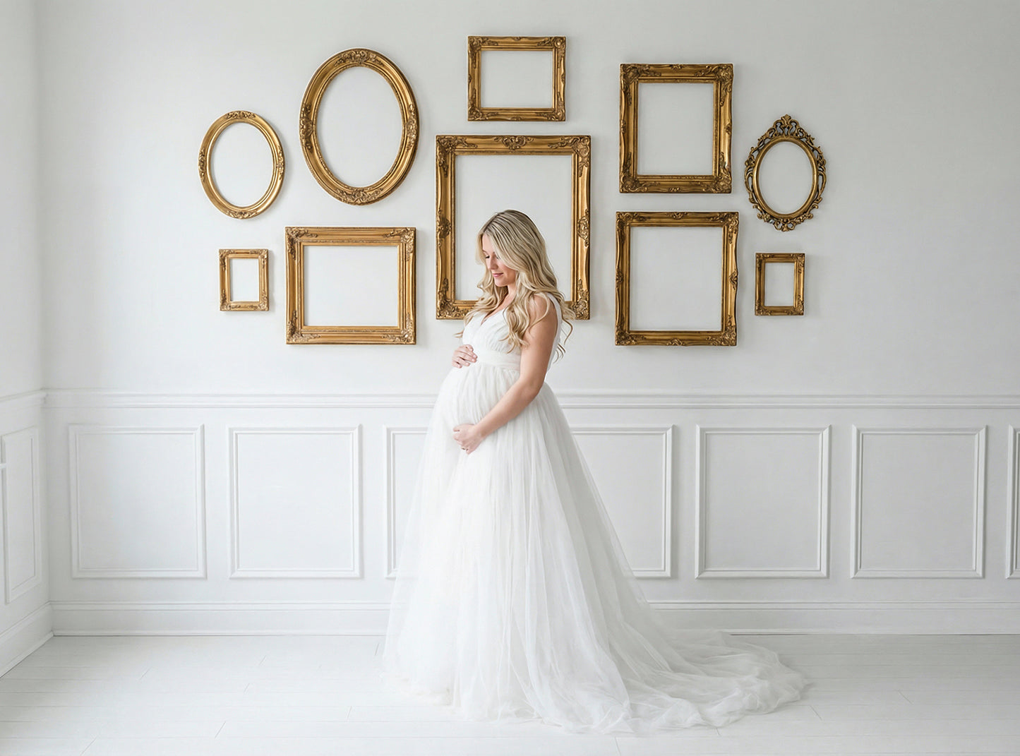 Wall Frames Digital Backdrop Set