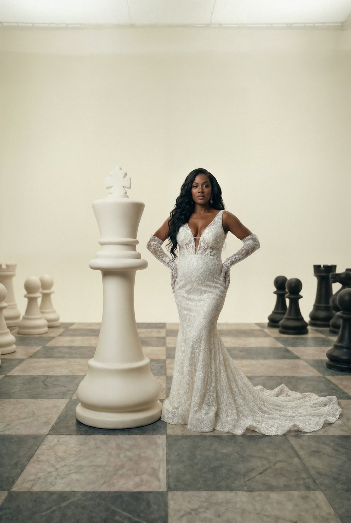 Chess Move Digital Backdrop Set