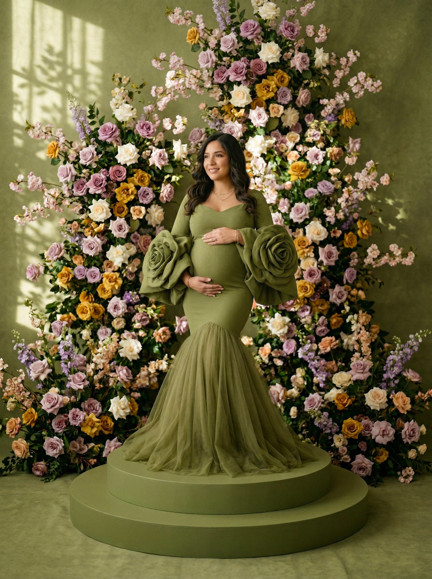 Miss Spring Digital Backdrop Set