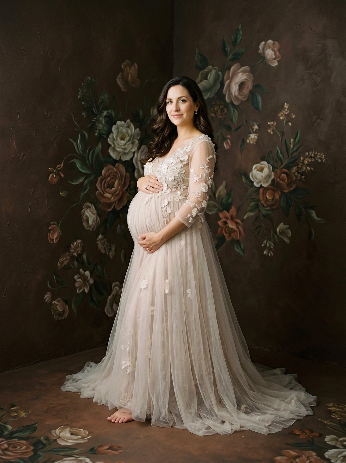 Soft Botanicals Digital Backdrop Set