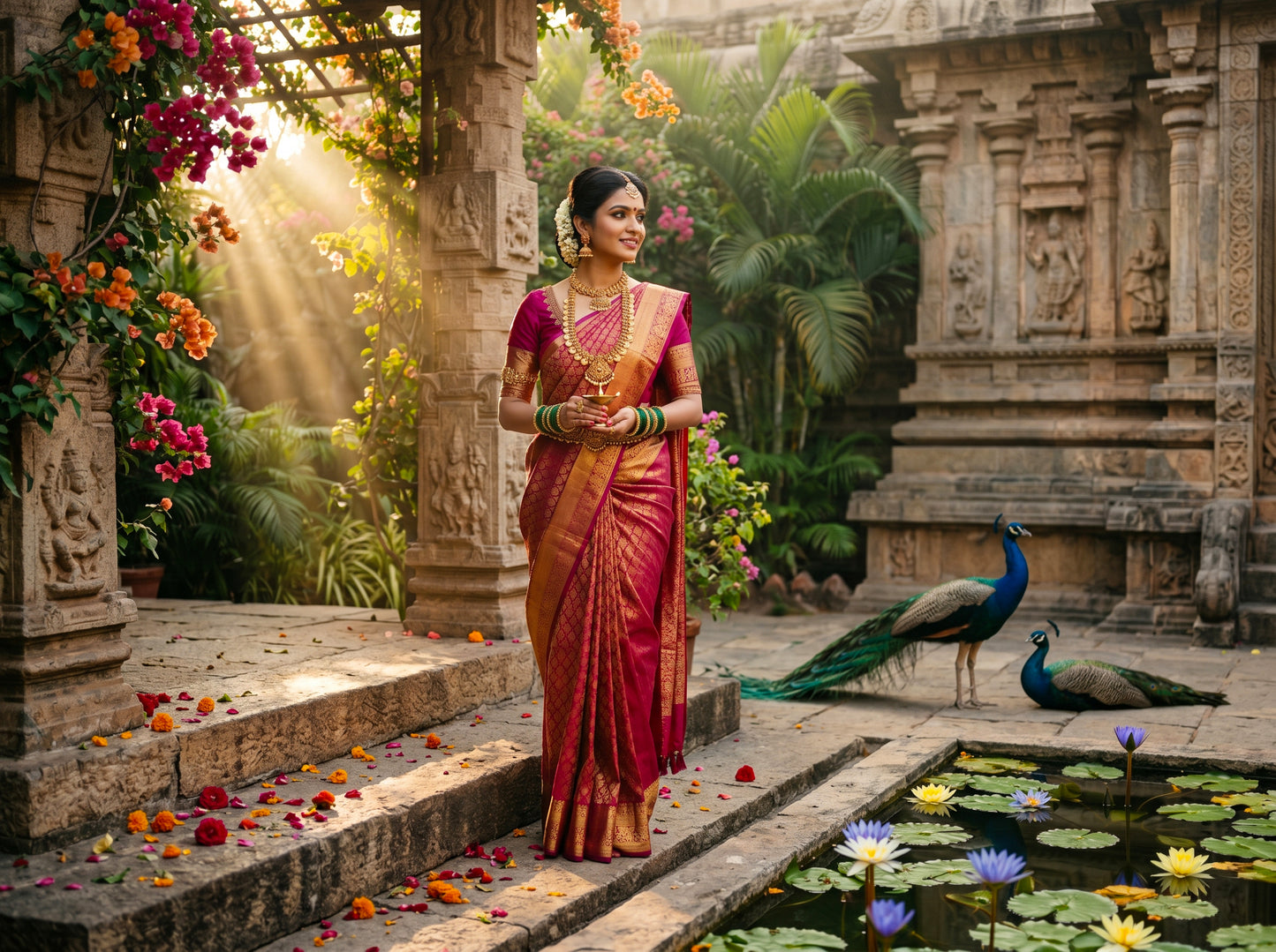 India Arches Digital Backdrop Set
