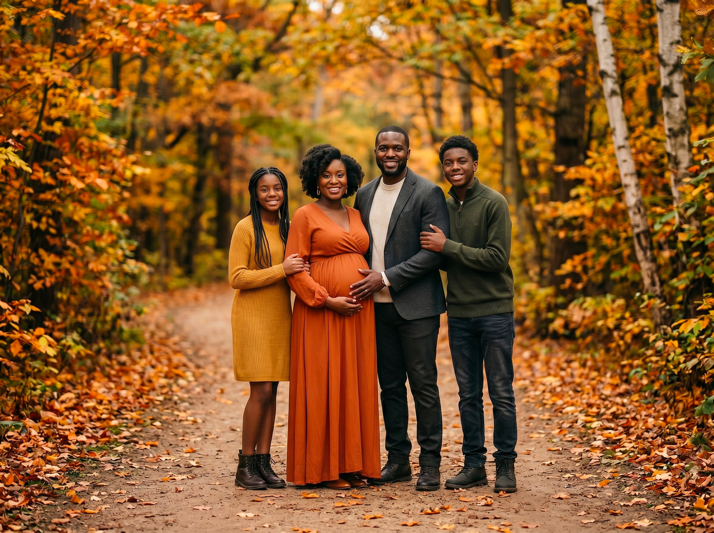 Autumn Vibes Digital Backdrop Set