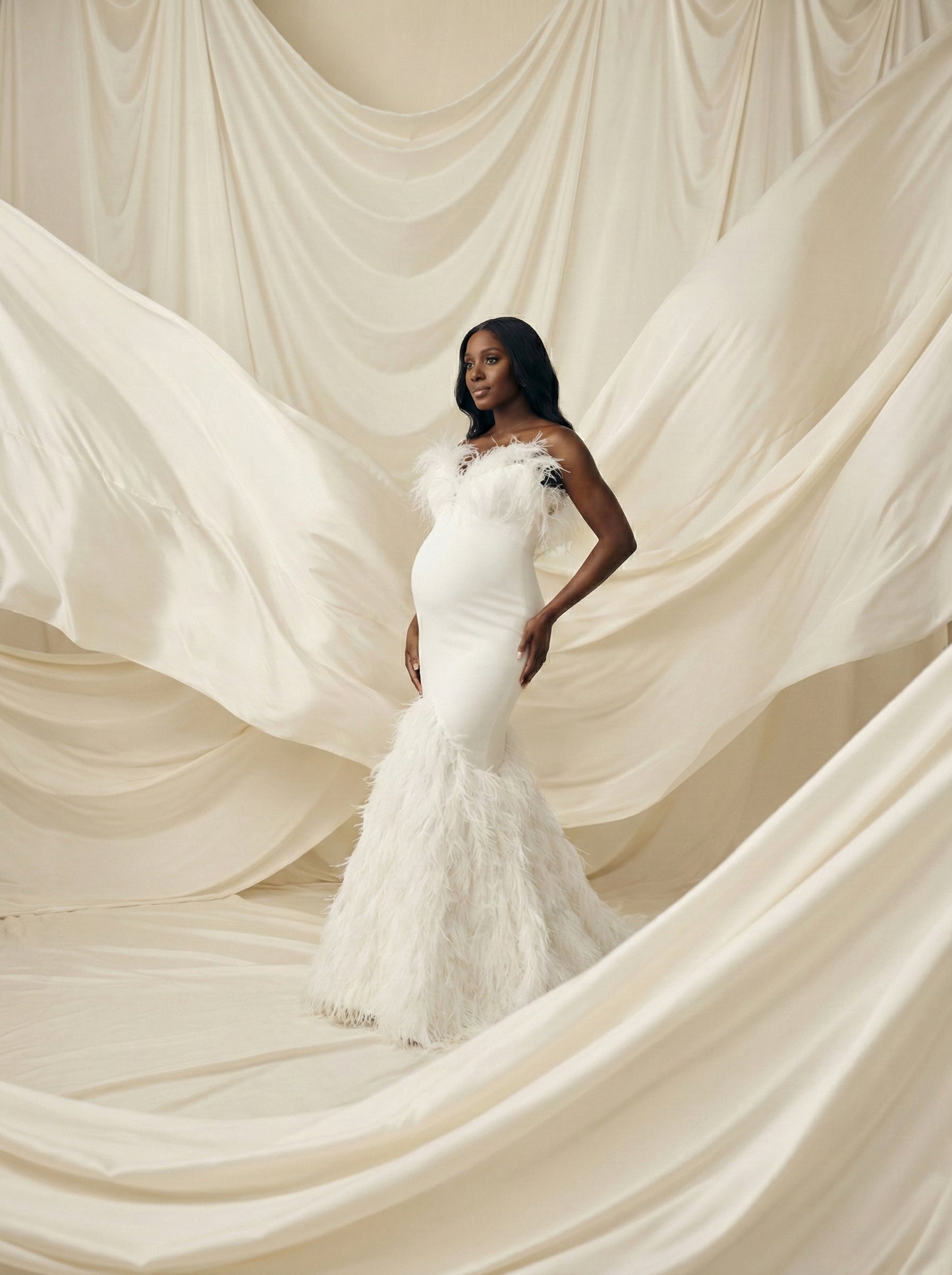 Flowing Vibes Neutrals Digital Backdrop Set