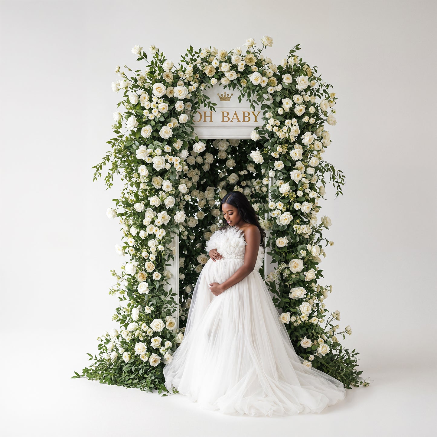 Baby Phone Digital Backdrop Set