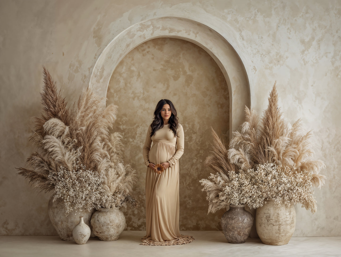Conjunto de cenário digital Boho Belle