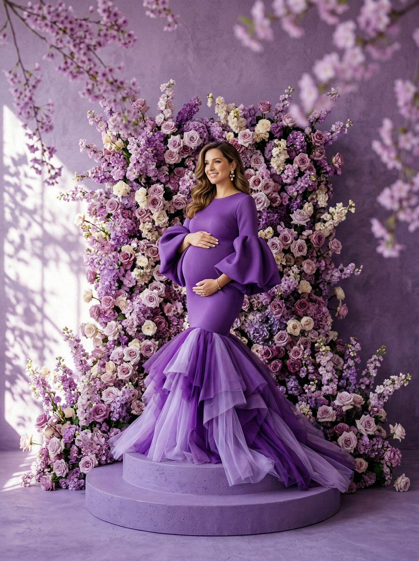 Miss Spring Digital Backdrop Set