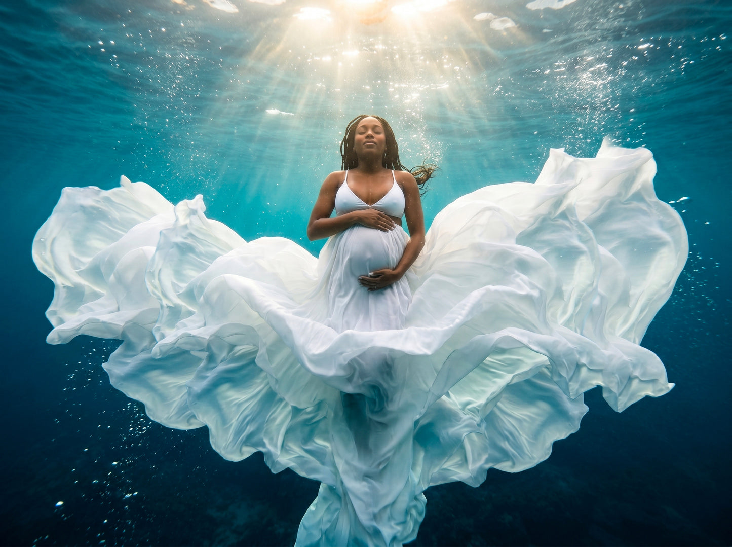 Underwater Fabrics Digital Backdrop Set
