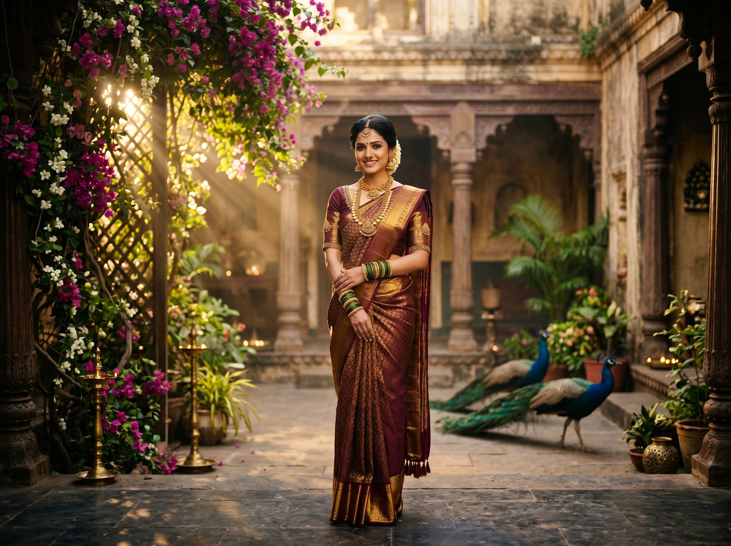 India Arches Digital Backdrop Set