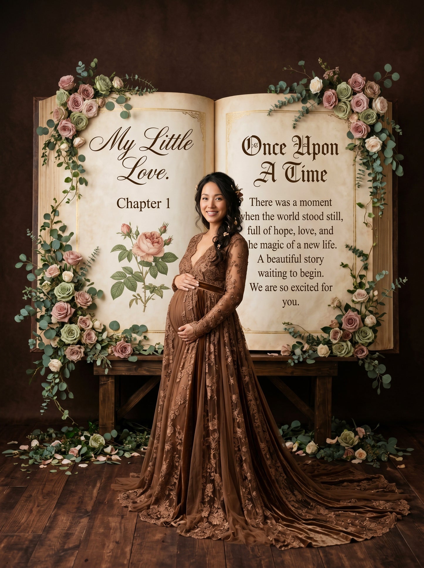 Book Love Digital Backdrop Set
